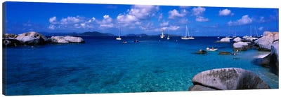 Seascape, The Baths, Virgin Gorda, British Virgin Islands Canvas Art Print - Caribbean Art