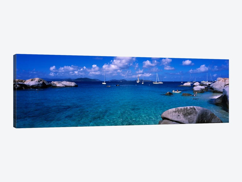 Seascape, The Baths, Virgin Gorda, British Virgin Islands by Panoramic Images 1-piece Canvas Art