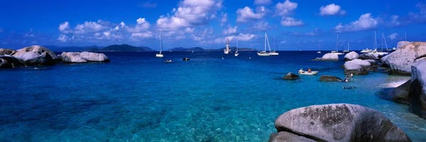 Caribbean: Seascape, The Baths, Virgin Gorda, British Virgin Islands by Panoramic Images
