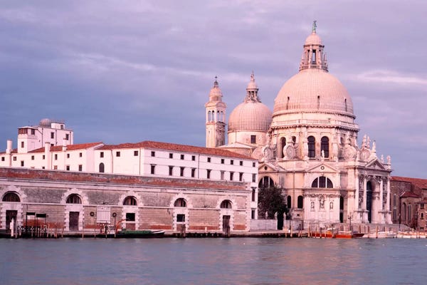Santa Maria della Salute Grand Canal Venice Italy
