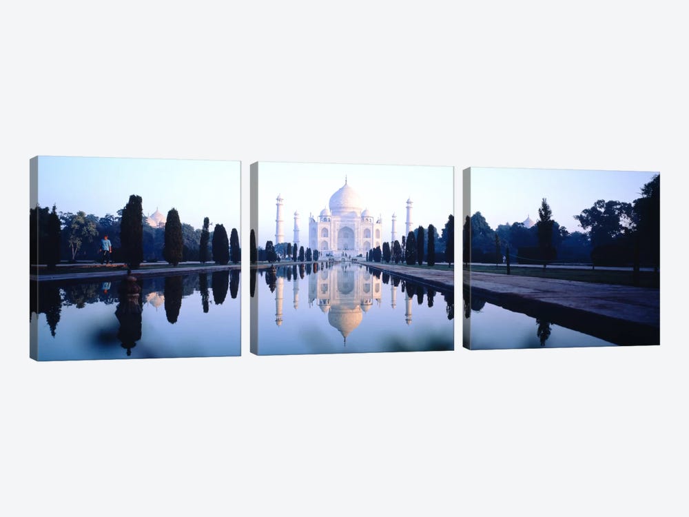 Taj Mahal India by Panoramic Images 3-piece Art Print