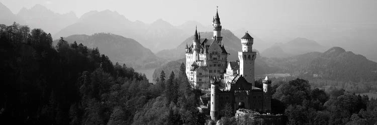 Castle on a hill, Neuschwanstein Castle, Bavaria, Germany