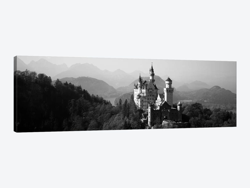 Castle on a hill, Neuschwanstein Castle, Bavaria, Germany by Panoramic Images 1-piece Canvas Print
