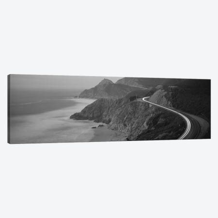 State Route 1 In B&W, California, USA Canvas Print #PIM11773} by Panoramic Images Canvas Print