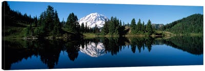 Eunice Lake Mt Rainier National Park WA USA Canvas Art Print - Nature Panoramics