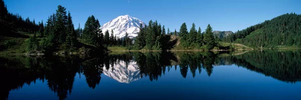 Panoramic Images: Eunice Lake Mt Rainier National Park WA USA by Panoramic Images