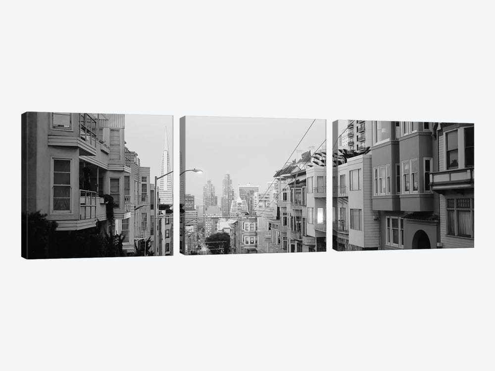 USA, California, San Francisco, Apartment in San Francisco by Panoramic Images 3-piece Canvas Artwork