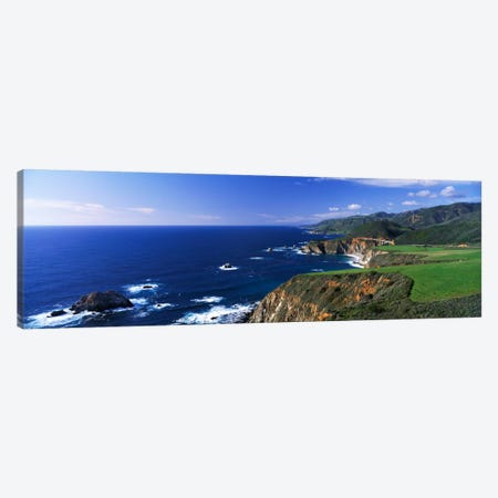 Coastal Landscape, Big Sur, California, USA Canvas Print #PIM117} by Panoramic Images Canvas Print