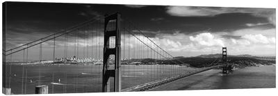 Bridge Over A River, Golden Gate Bridge, San Francisco, California, USA Canvas Art Print - Golden Gate Bridge