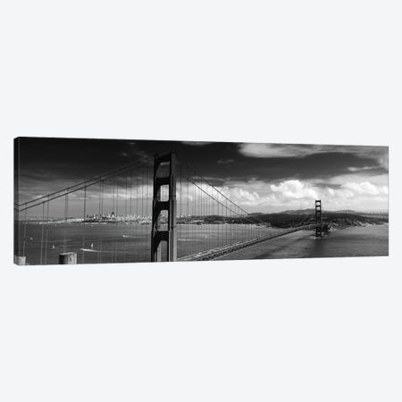 Bridge Over A River, Golden Gate Bridge, San Francisco, California, USA Canvas Print #PIM11825} by Panoramic Images Canvas Artwork