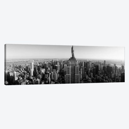 Aerial view of a cityscape 2, Empire State Building, Manhattan, New York City, New York State, USA Canvas Print #PIM11831} by Panoramic Images Canvas Art