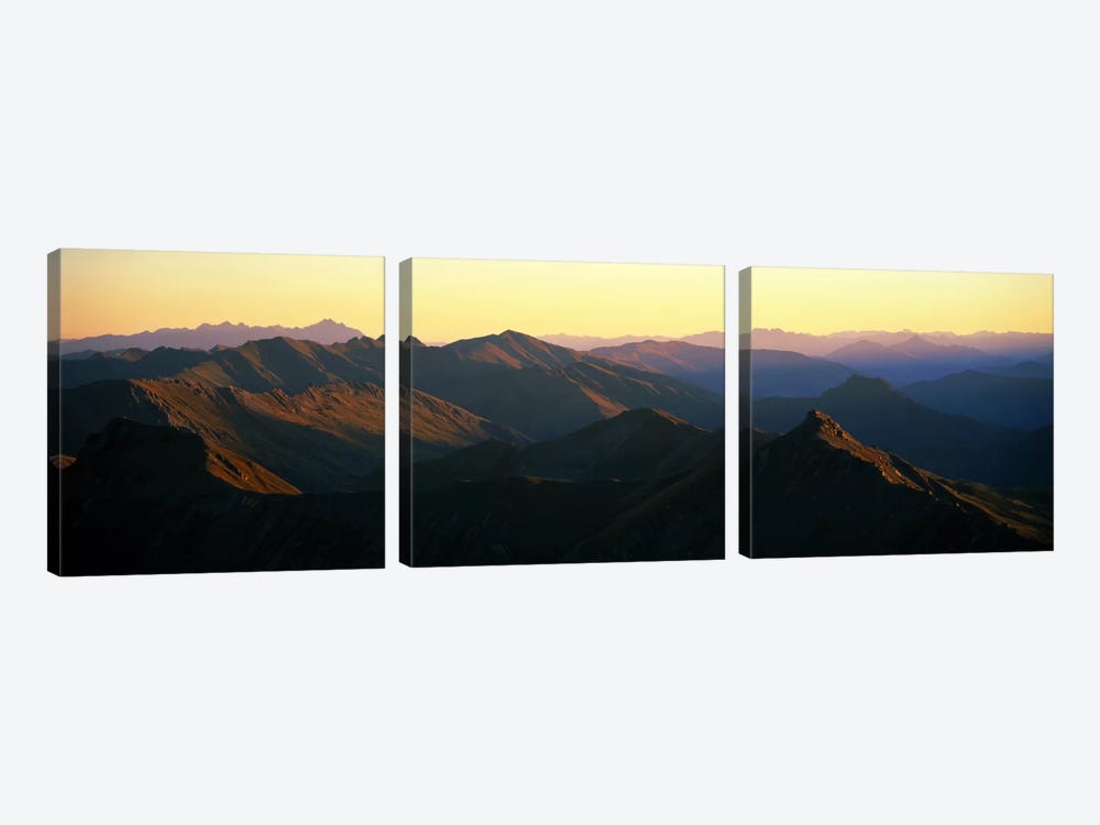 Harris Mountains New Zealand by Panoramic Images 3-piece Canvas Art