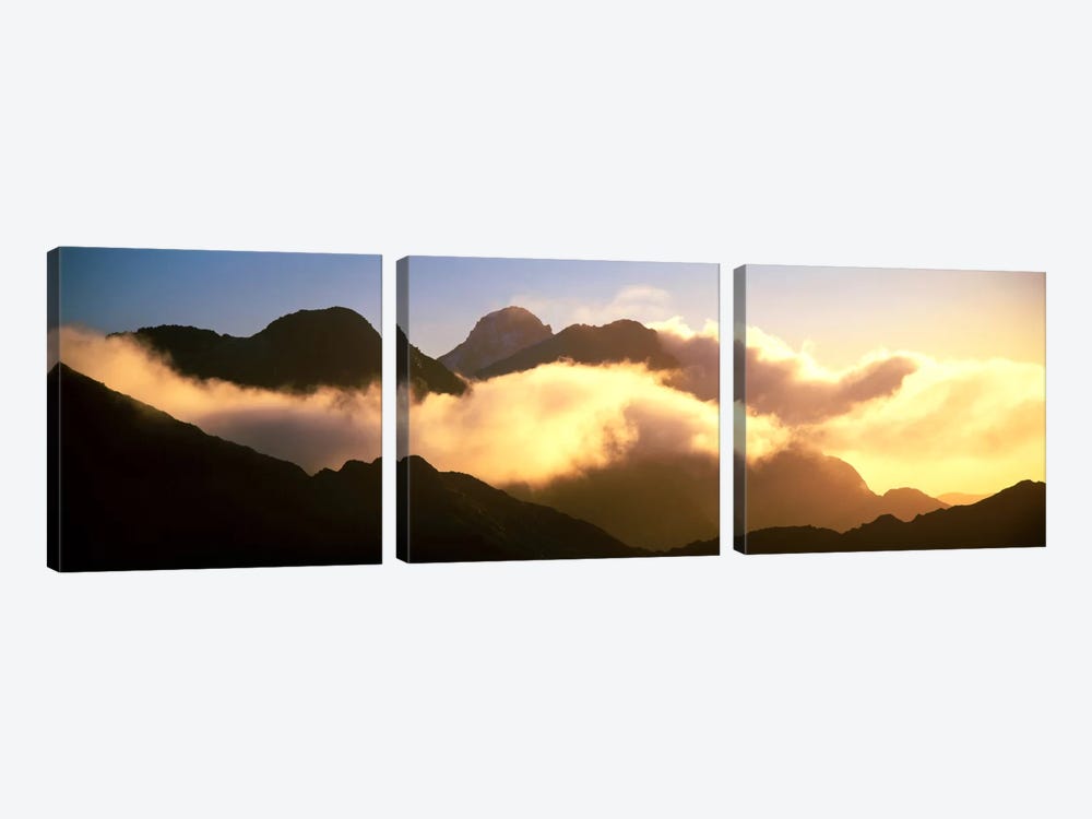 Mount Pembroke Fiordland National Park New Zealand by Panoramic Images 3-piece Art Print