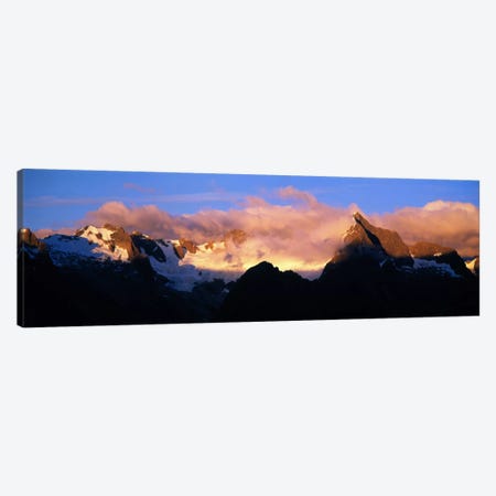 Darren Mtns Fiordland National Park New Zealand Canvas Print #PIM1187} by Panoramic Images Canvas Print