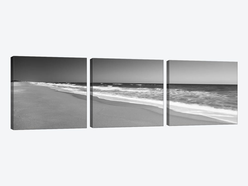Route A1A, Atlantic Ocean, Flagler Beach, Florida, USA by Panoramic Images 3-piece Canvas Print