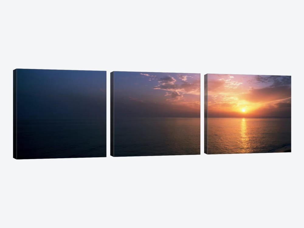 Seascape The Algarve Portugal by Panoramic Images 3-piece Canvas Art Print
