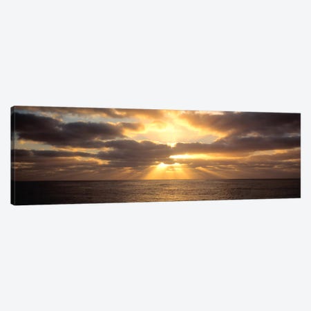 Sunset Sub Antarctic Australia Canvas Print #PIM1192} by Panoramic Images Art Print
