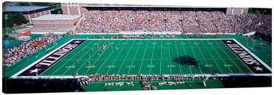 Memorial Stadium, Champaign, Illinois, USA Canvas Art Print - Football Art