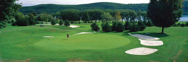 Golf: Leatherstocking Golf Course, New York State, USA by Panoramic Images