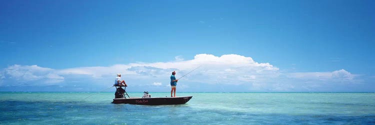 Small Boat Tarpon Fishing, Islamorada, Florida, USA