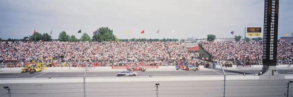 Auto Racing: Pit Road, Indianapolis Motor Speedway (The Brickyard), Marion County, Indiana, USA by Panoramic Images