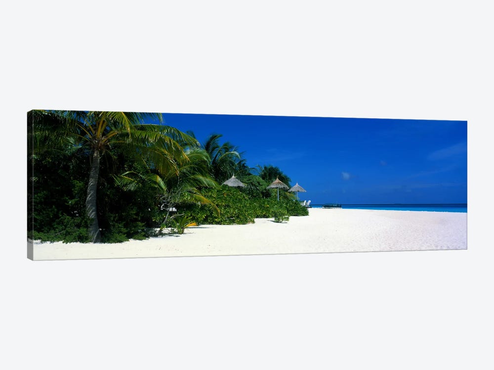 Beach Scene The Maldives by Panoramic Images 1-piece Canvas Art