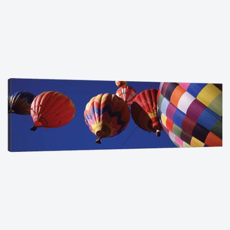 Low angle view of hot air balloons in the sky, Colorado, USA Canvas Print #PIM11974} by Panoramic Images Canvas Art