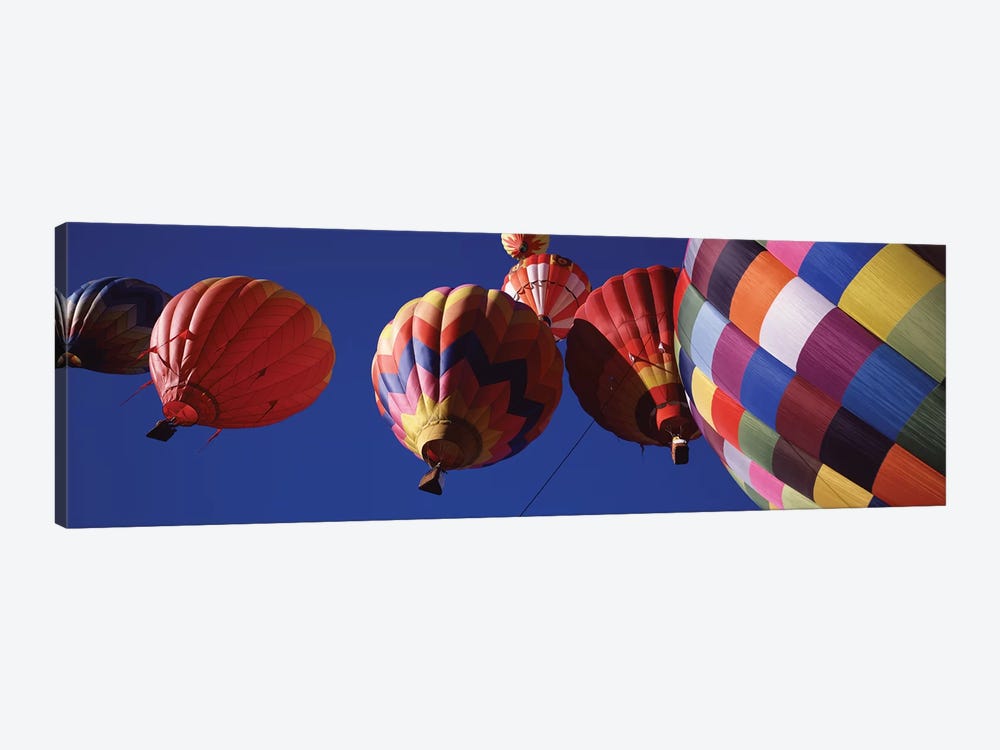 Low angle view of hot air balloons in the sky, Colorado, USA by Panoramic Images 1-piece Canvas Art Print