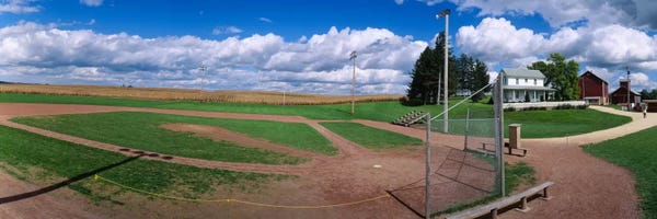 Panoramic Images: Field Of Dreams, Dyersville, Dubuque County, Iowa, USA by Panoramic Images