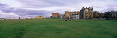 St Andrews Links Swilken Bridge Old Course golf course oil painting art  print 2550 on 16x20 Stretched Gallery Wrap Canvas Frame 