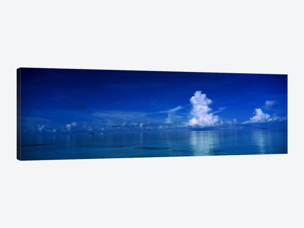 Sea & Clouds The Maldives by Panoramic Images 1-piece Canvas Art