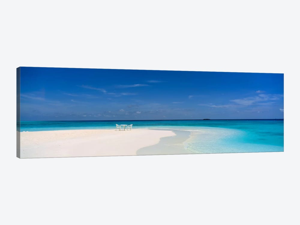 Beach Scene The Maldives by Panoramic Images 1-piece Canvas Wall Art