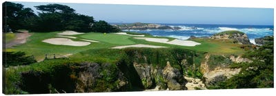 15th Hole I, Cypress Point Golf Course, Pebble Beach, California, USA Canvas Art Print - Best Selling Panoramics