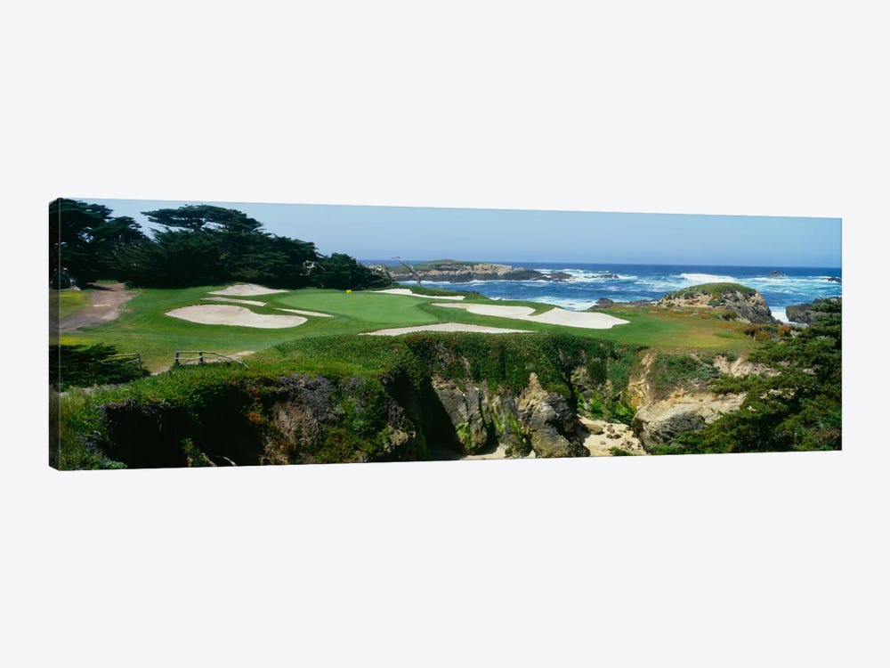 15th Hole I, Cypress Point Golf Course, Pebble Beach, California, USA by Panoramic Images 1-piece Canvas Wall Art