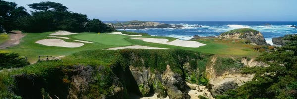 Golf: 15th Hole I, Cypress Point Golf Course, Pebble Beach, California, USA by Panoramic Images
