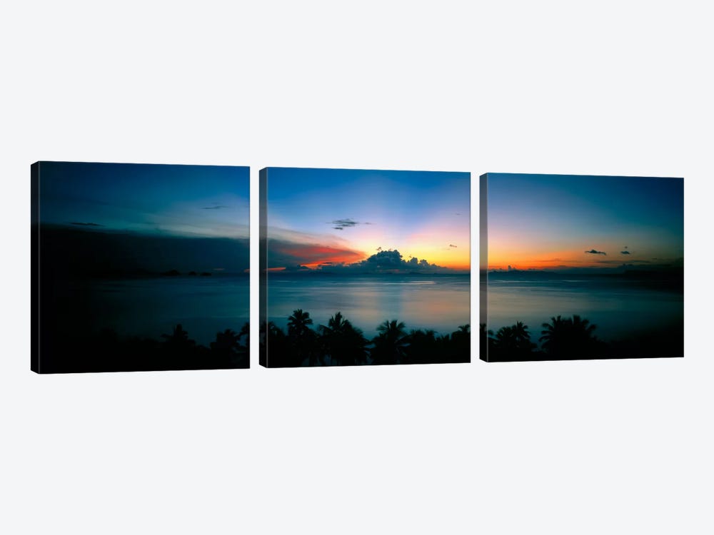 Sunset & Cloud Thailand by Panoramic Images 3-piece Canvas Art