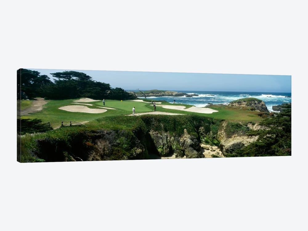 15th Hole II, Cypress Point Golf Course, Pebble Beach, California, USA by Panoramic Images 1-piece Canvas Art Print