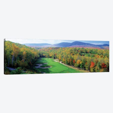 High Angle view of New England Golf Course New England USA 3 Canvas Print #PIM12121} by Panoramic Images Canvas Wall Art