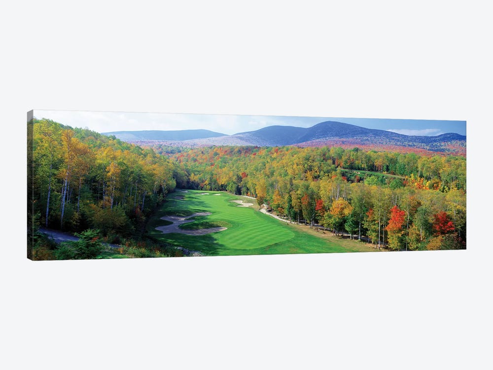 High Angle view of New England Golf Course New England USA 3 by Panoramic Images 1-piece Canvas Wall Art