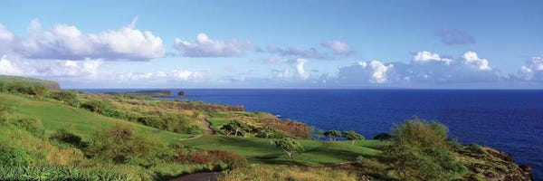 Golf: Golf Course, Manalee Bay, Lanai, Hawaii, USA by Panoramic Images