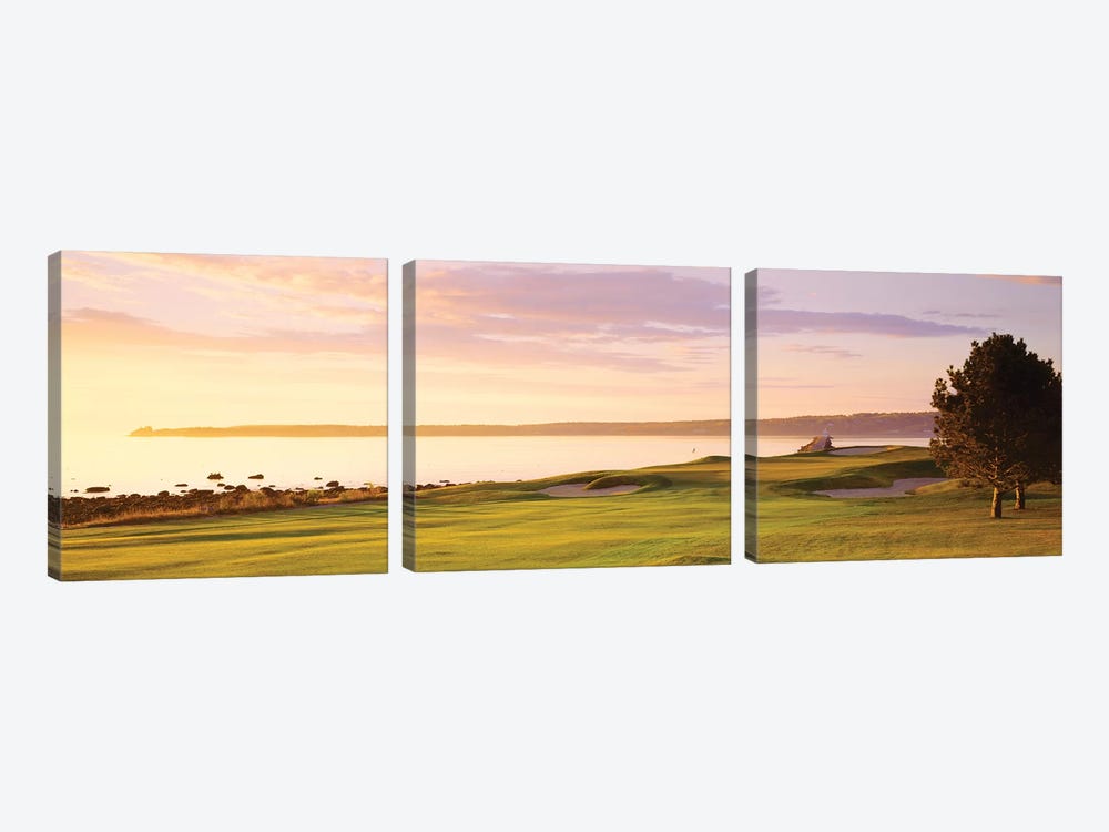 Sunrise Golf Course ME USA by Panoramic Images 3-piece Canvas Wall Art