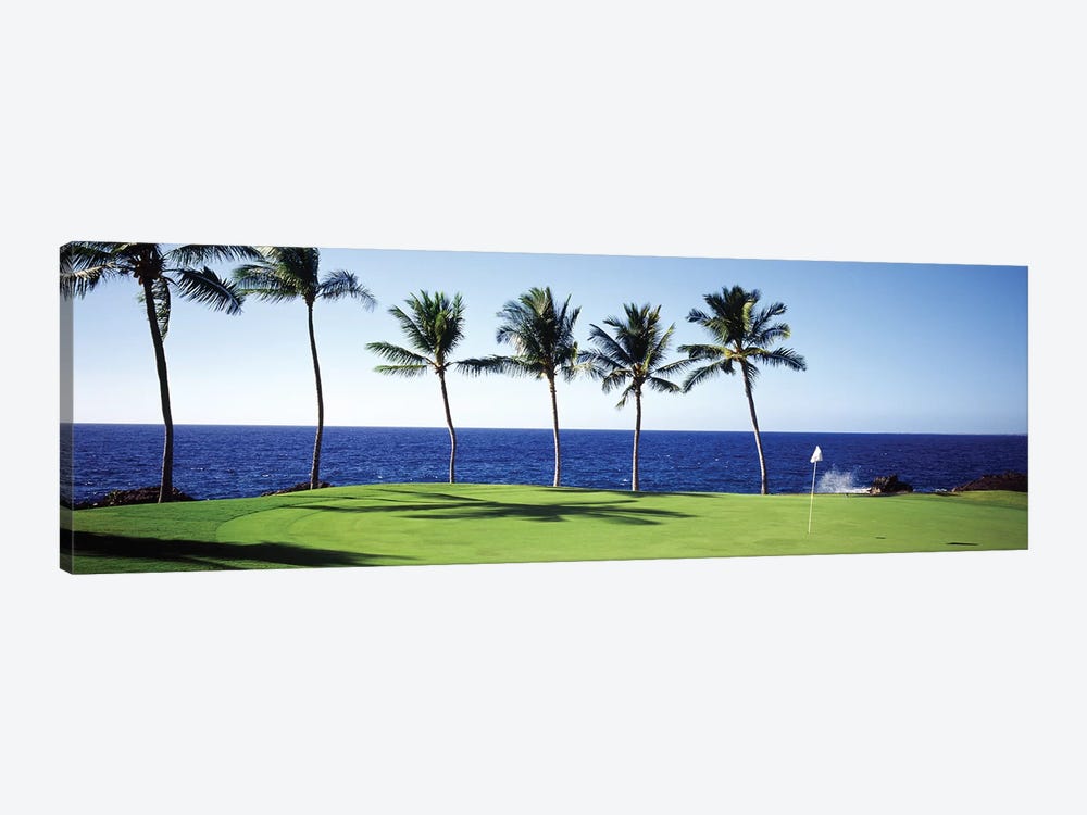 Golf Course Big Island HI by Panoramic Images 1-piece Canvas Print