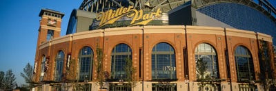 Miller Park In Zoom, Milwaukee, Wisconsin, USA by Panoramic Images multi panel art