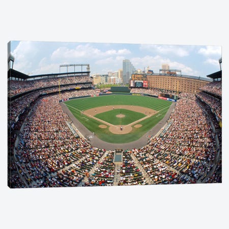 Aerial View, Oriole Park At Camden Yards, Baltimore, Maryland, USA Canvas Print #PIM12222} by Panoramic Images Art Print