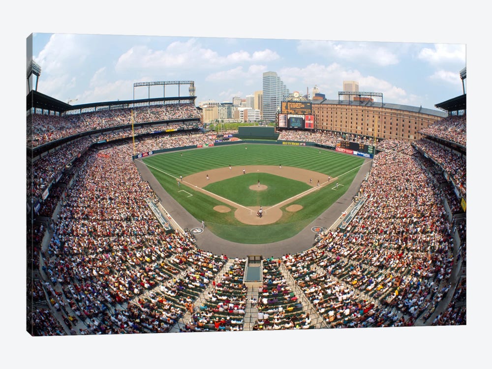 Aerial View, Oriole Park At Camden Yards, Baltimore, Maryland, USA by Panoramic Images 1-piece Canvas Art Print