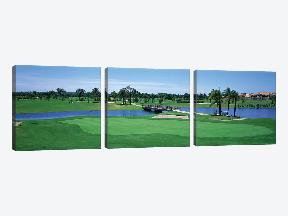 Golf Course Gold Coast Queensland Australia by Panoramic Images 3-piece Canvas Artwork