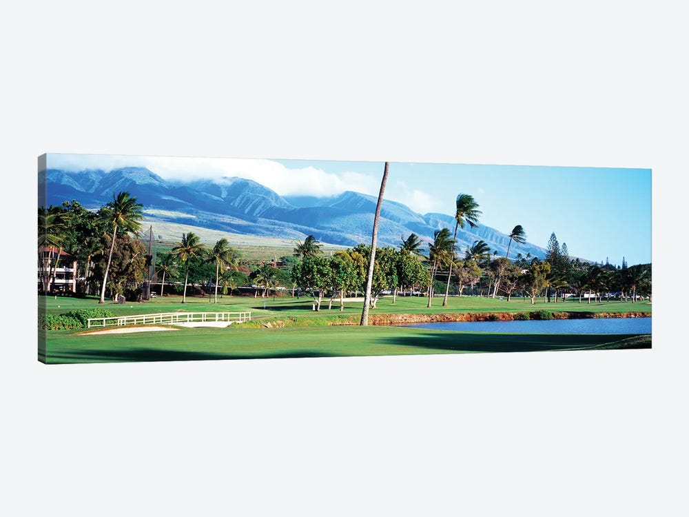 Kanapali Golf Course Maui HI by Panoramic Images 1-piece Art Print