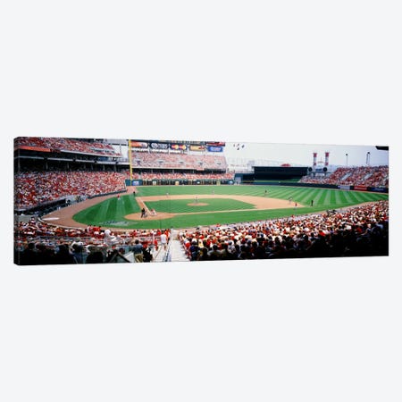 Great American Ballpark, Cincinnati, Ohio, USA Canvas Print #PIM12249} by Panoramic Images Canvas Art Print