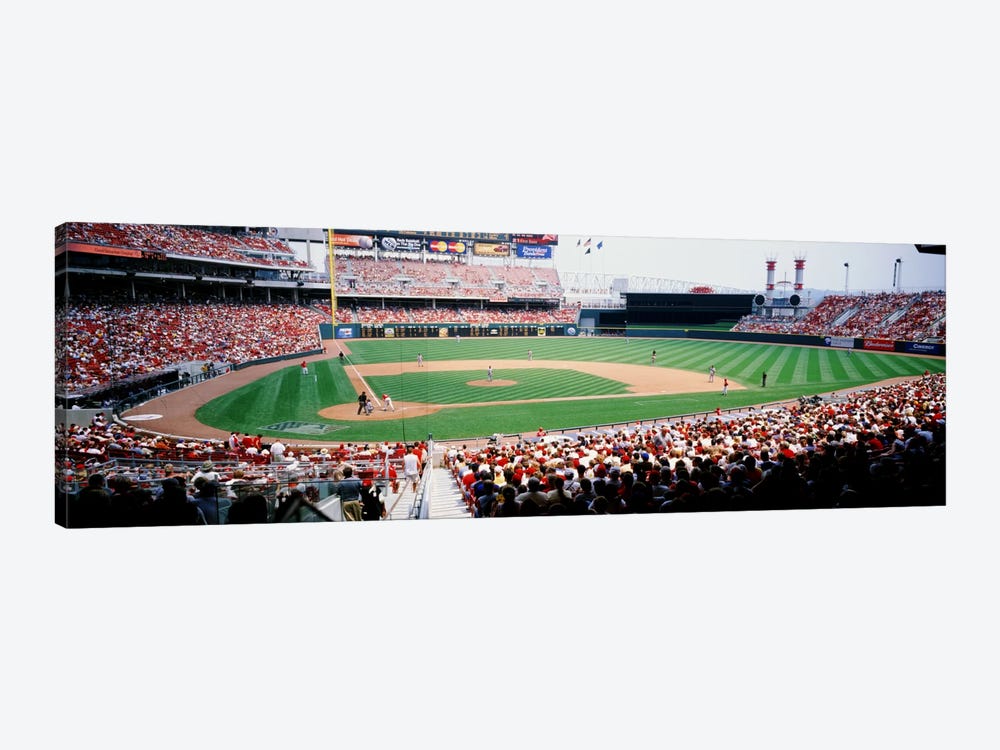 Great American Ballpark, Cincinnati, Ohio, USA by Panoramic Images 1-piece Canvas Wall Art