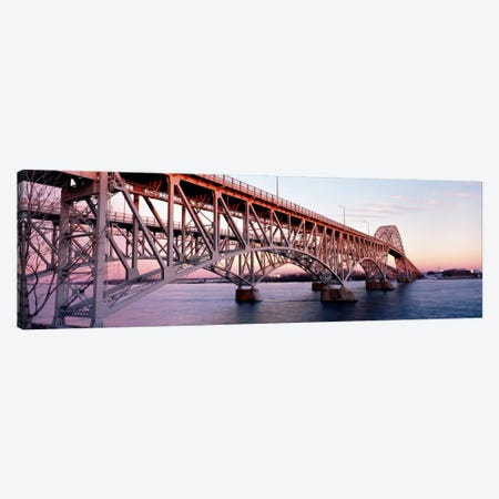 Bridge across a river, South Grand Island Bridge, Niagara River, Grand Island, Erie County, New York State, USA Canvas Print #PIM1225} by Panoramic Images Canvas Art